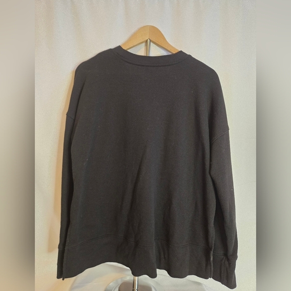 Time and Tru Black L Sweatshirt I'm A Sucker For You DTF Transfer - Picture 4 of 4